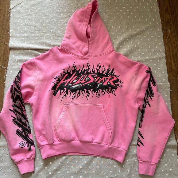 Hellstar Pink Brainwashed Hoodie